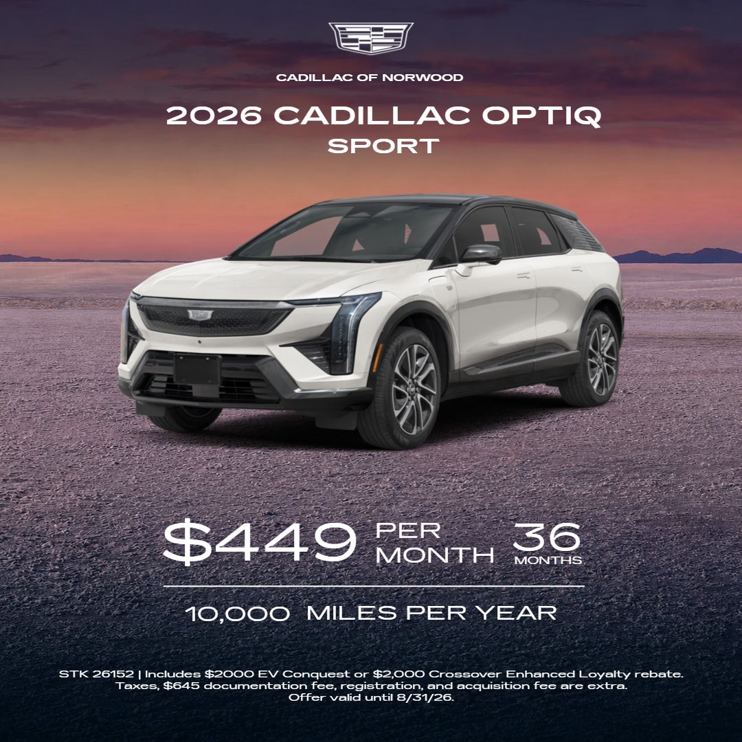 2026 Cadillac OPTIQ Sport