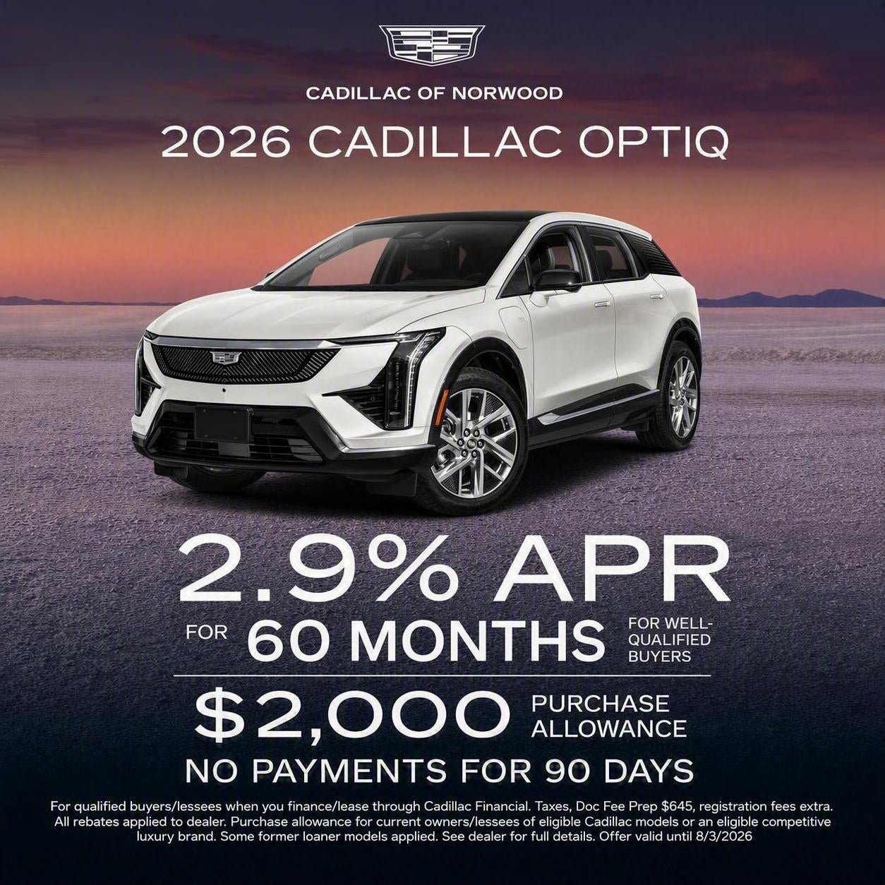 2026 Cadillac OPTIQ