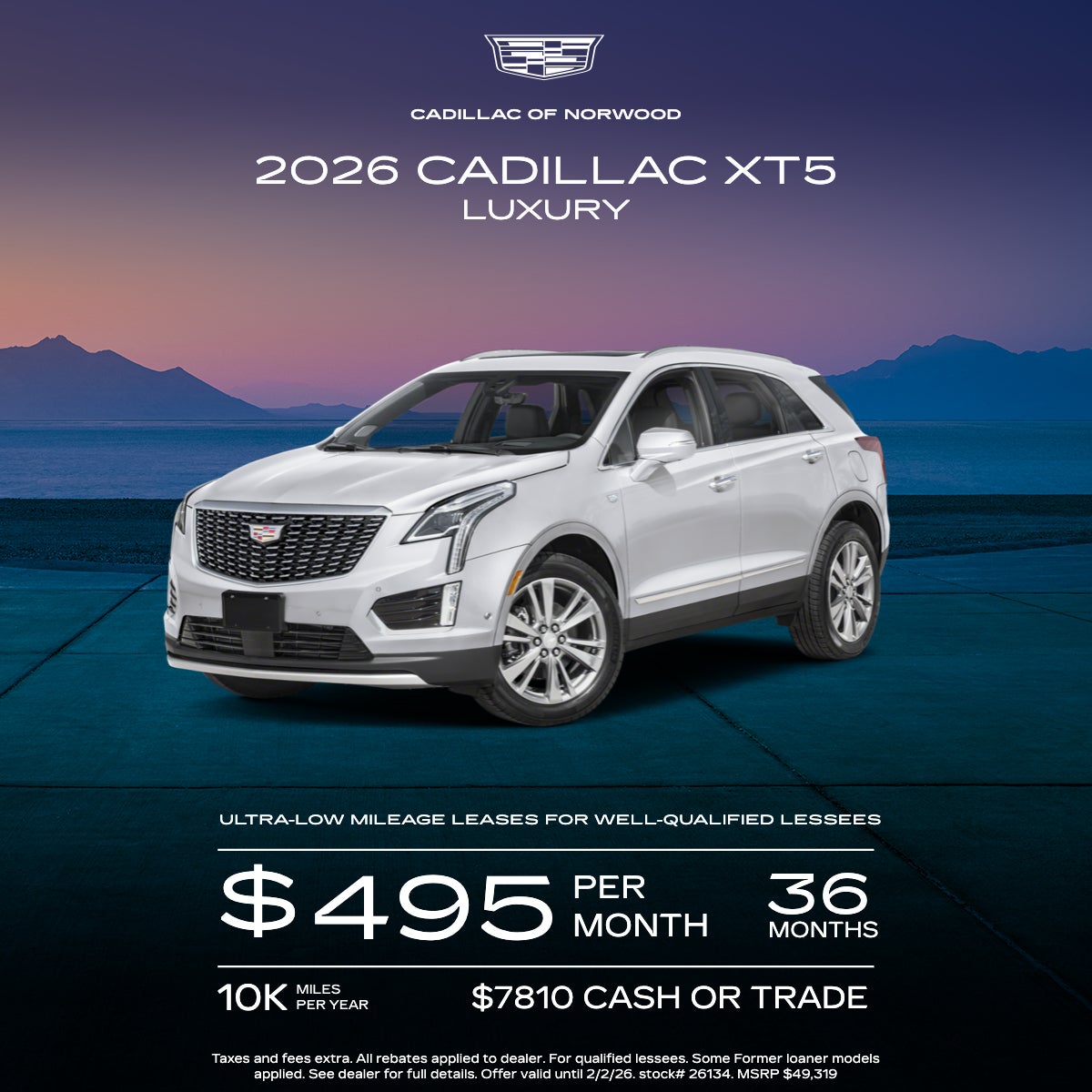 2025 Cadillac XT5 Luxury