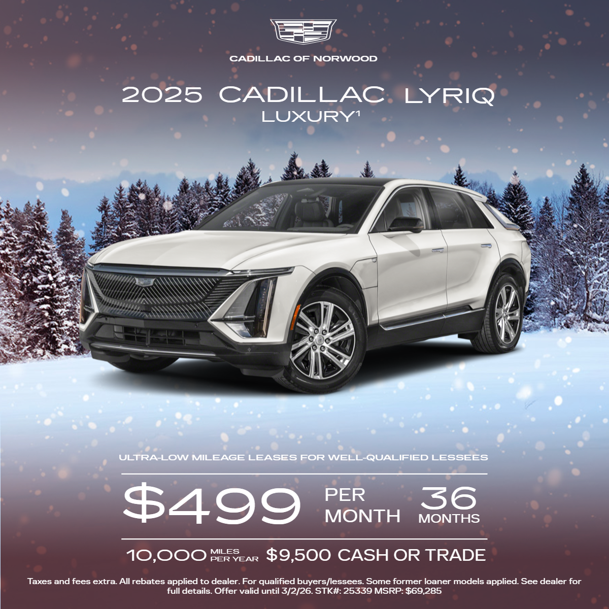 2026 Cadillac Lyriq Luxury 1