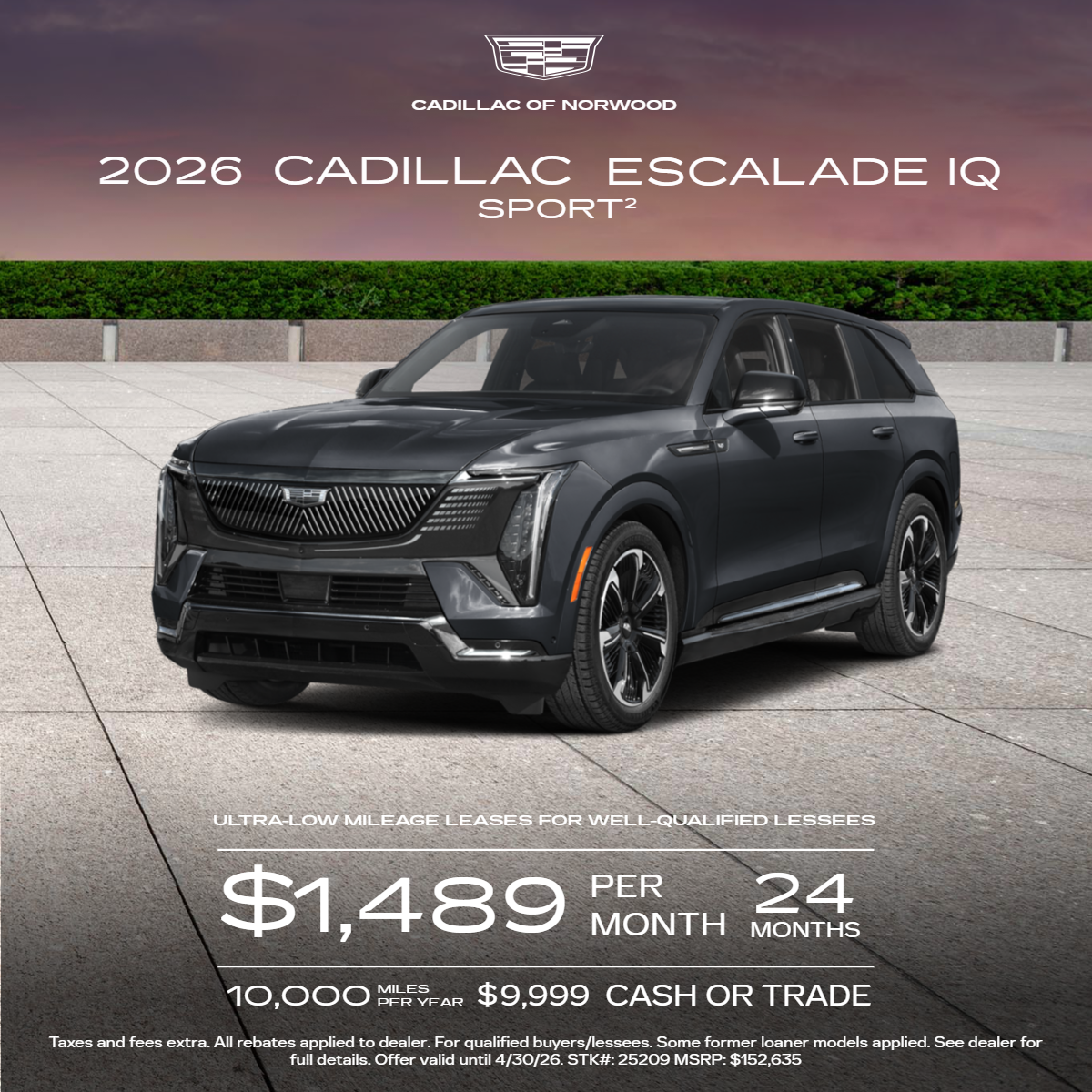 2026 Cadillac Escalade IQ Sport 2