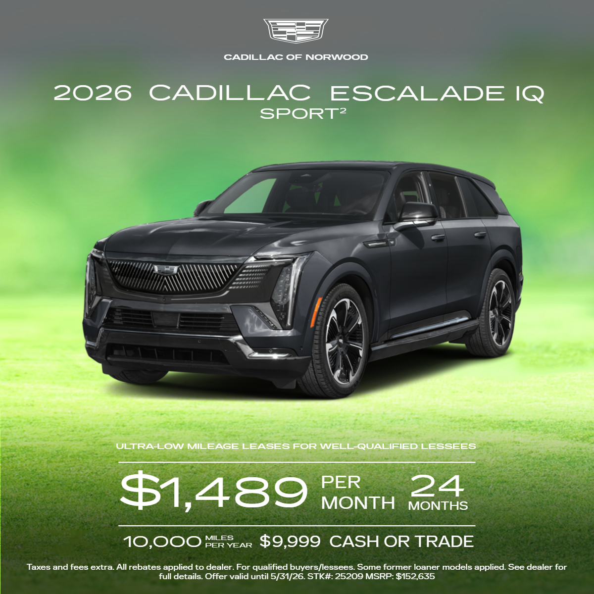 2026 Cadillac Escalade IQ Sport 2