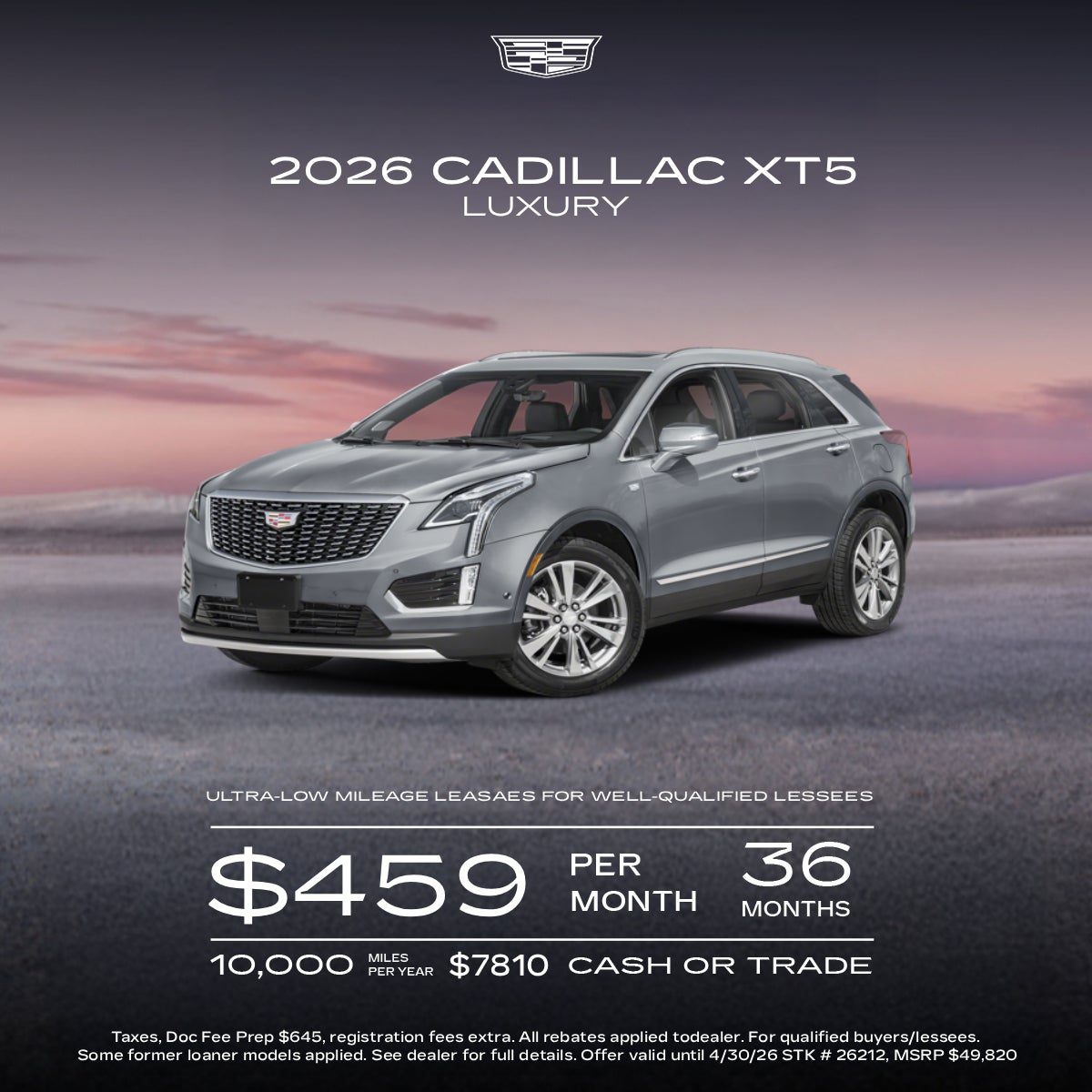 2025 Cadillac XT5 Luxury