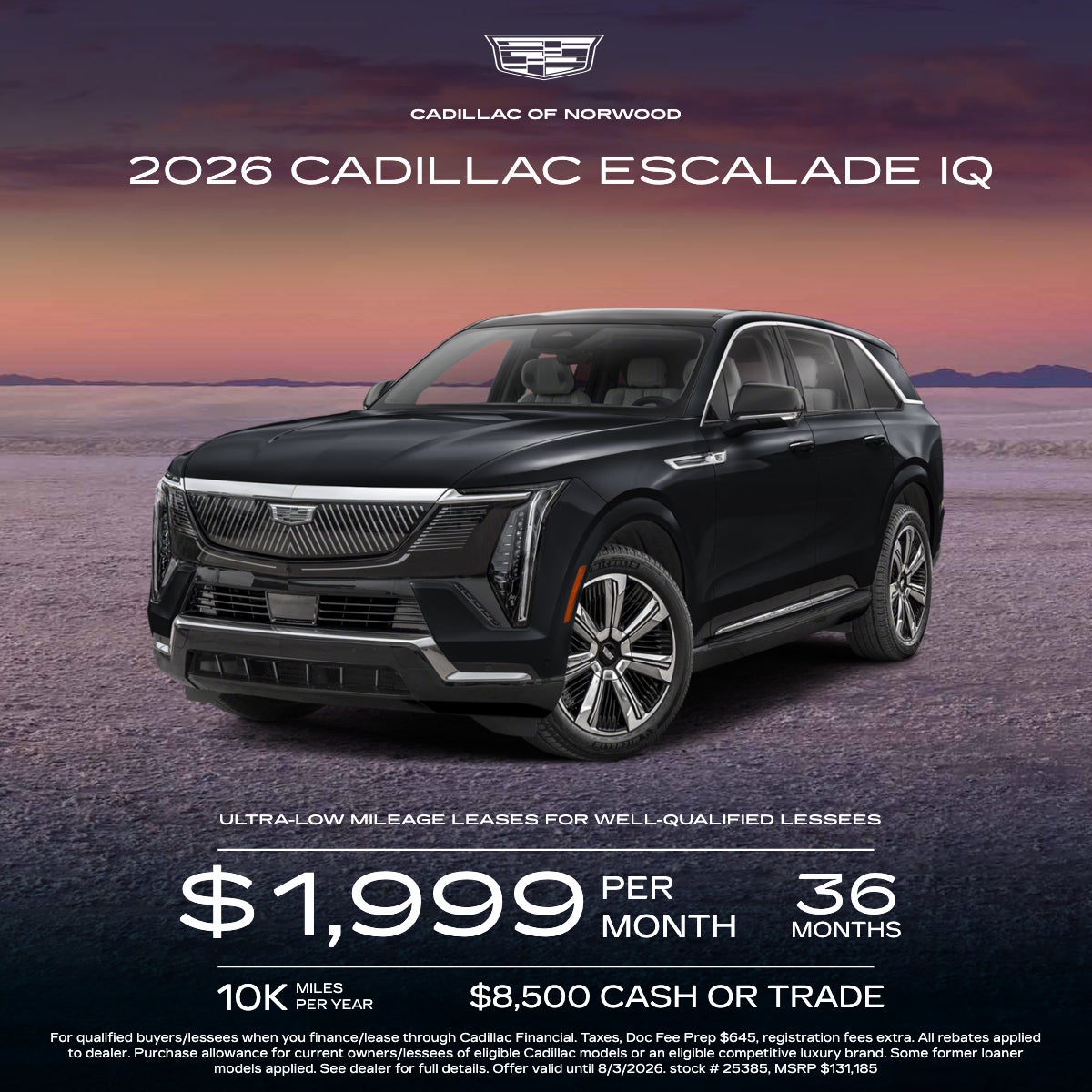 2026 Cadillac Escalade IQ