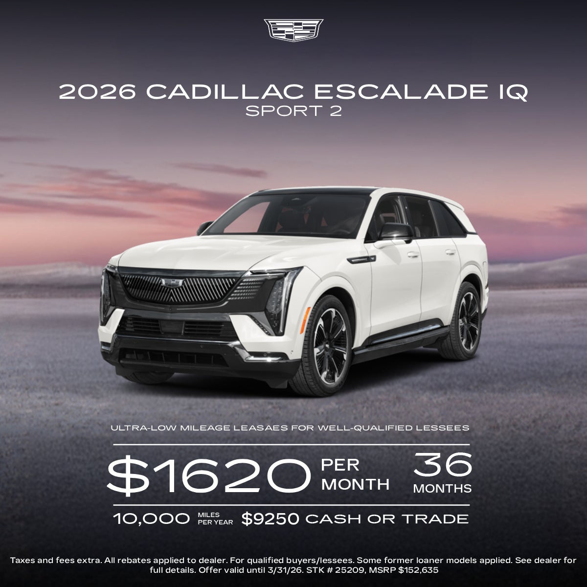 2026 Cadillac Escalade IQ Sport 2