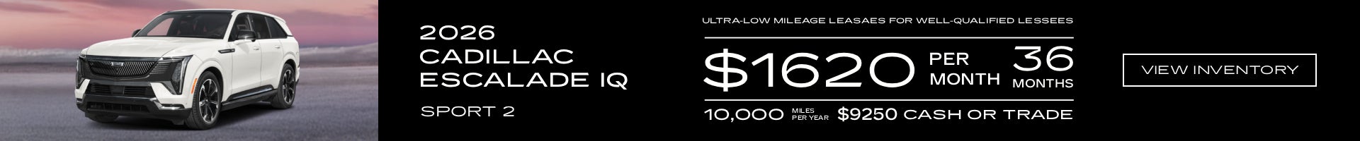 2026 Cadillac Escalade IQ - Premium Luxury