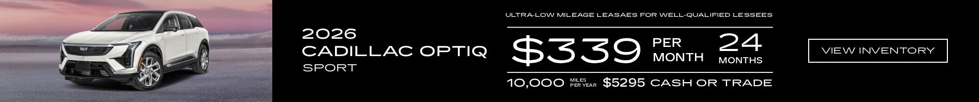 2026 Cadillac Optiq Sport