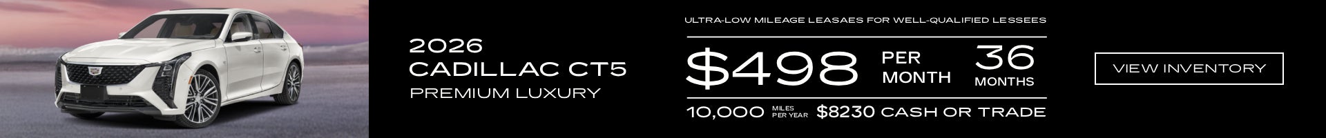 2026 Cadillac CT5 Premium Luxury