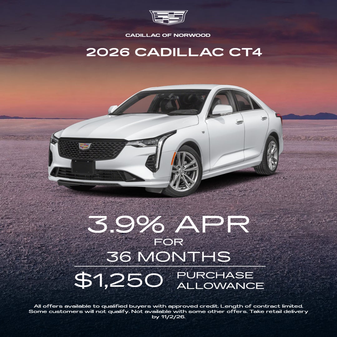 2026 Cadillac CT4 luxury